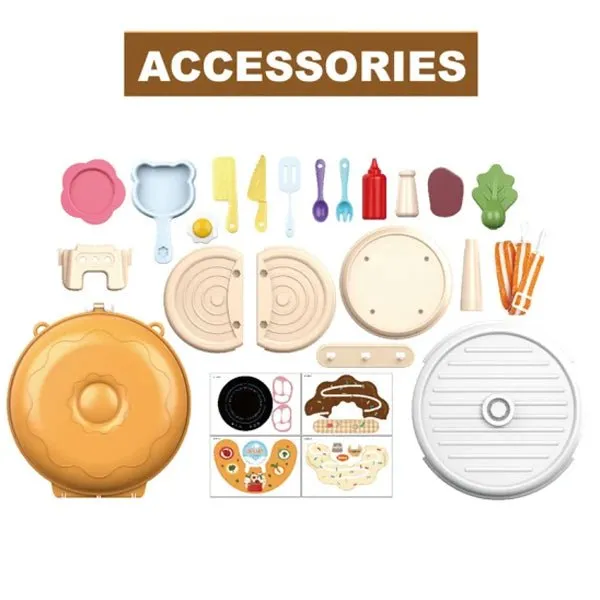2-in-1 Cooking Playset Carry Case