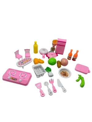 26-Piece Of Mini Cooking Kitchen Set F52-1-396