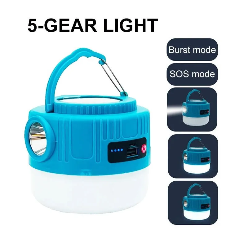 5-Gear 1600Mah Large Capacity Rechargeable Solar Emergency Lamp Ab-Ta234