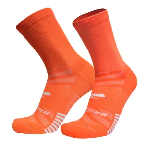 Brooks | Ghost Lite Crew Sock | Unisex | Fluoro Flash
