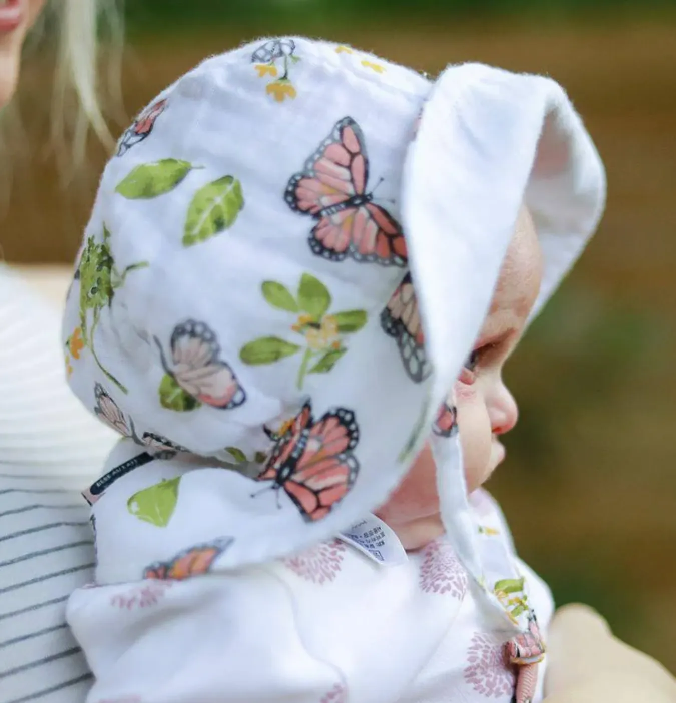 Butterfly Muslin Sun Hat