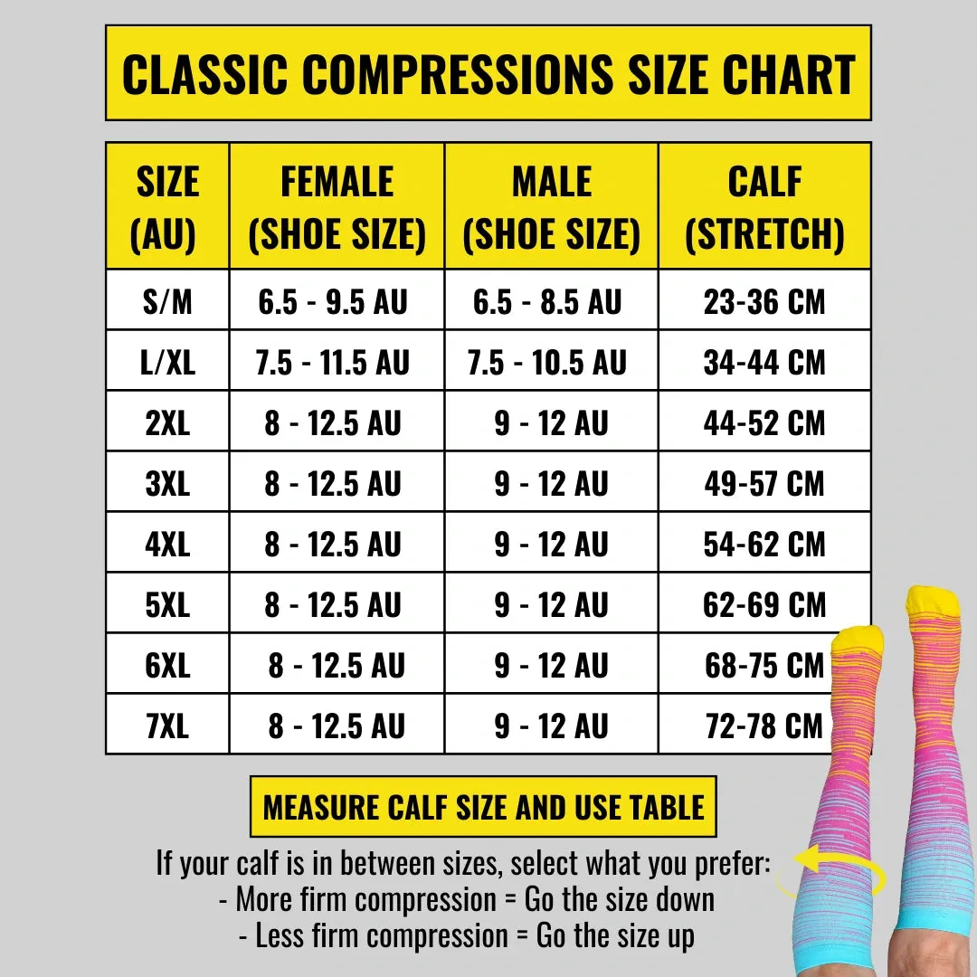 Classic Nude Compression Socks