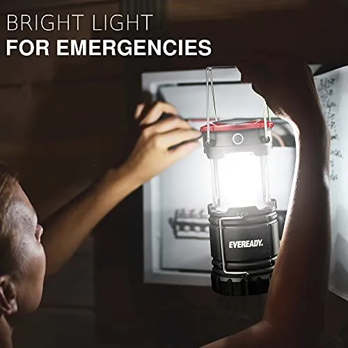 Eveready LED Camping Lantern 360 PRO (4-Pack), Super Bright