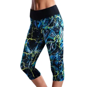 Funkita - Midnight Marble - Ladies Rapid Racer Tight