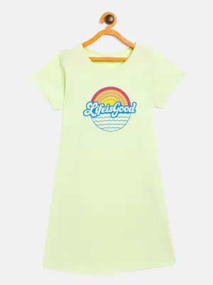 Girls Green Life-Is-Good Tent Dress - Lyush Kids