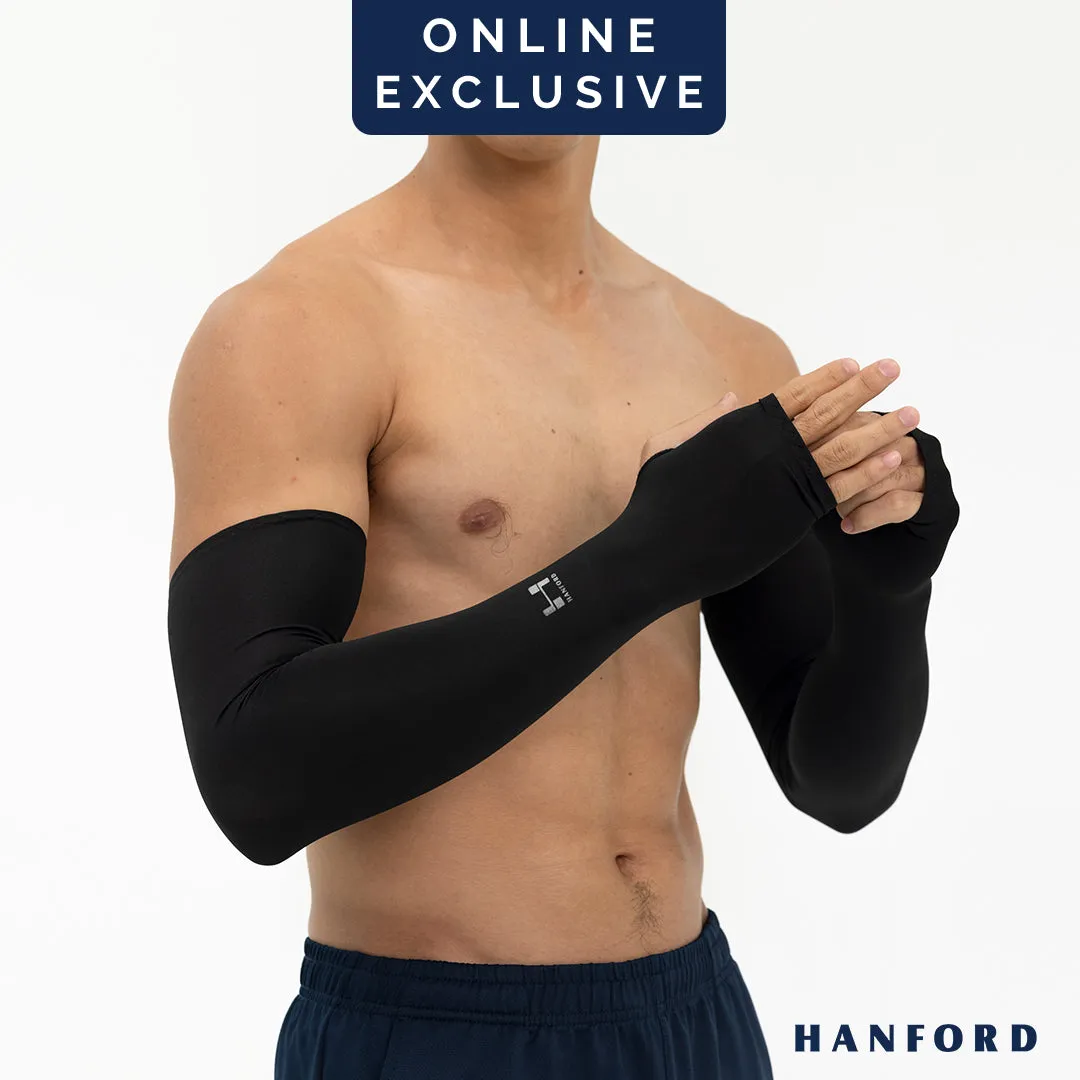 Hanford Athletic Quick Dry Arm Sleeves Hand Cover Motorcycle Bike Rider Sun Protection Deco (2pcs/1 Pair)