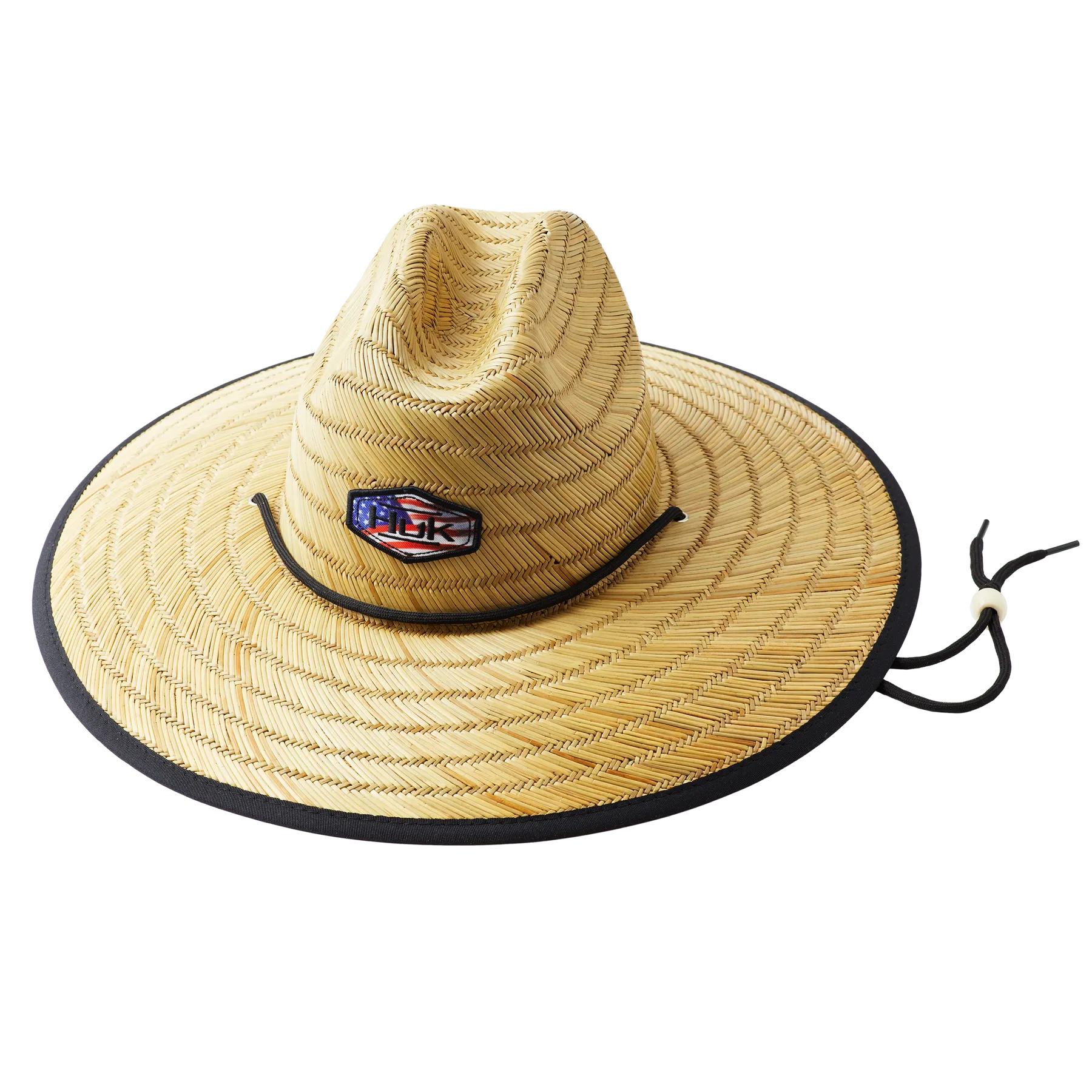 Huk America Patch Straw Hat Americana