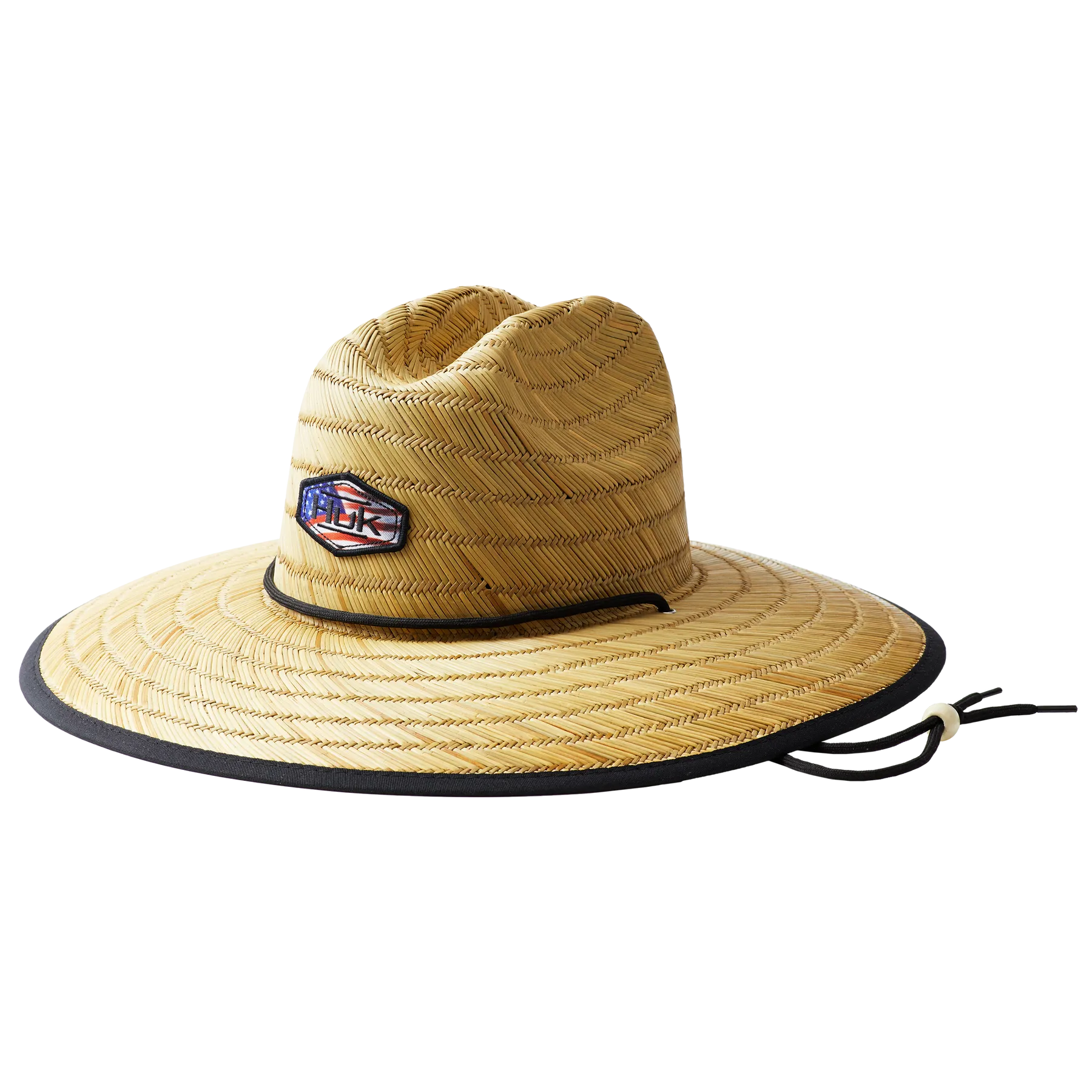 Huk America Patch Straw Hat Americana