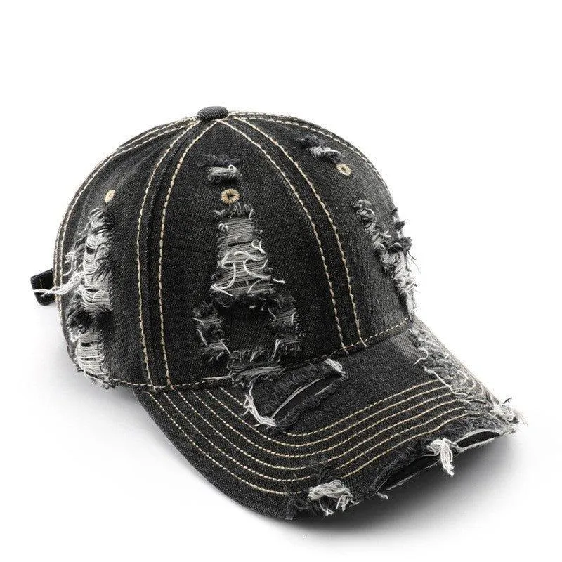 Men's Fashion Sun Proof Baseball Cap – Breathable Cotton Dome Hat for Sun Protection