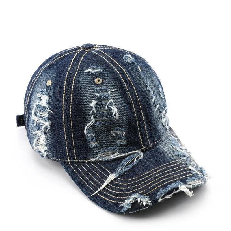 Men's Fashion Sun Proof Baseball Cap – Breathable Cotton Dome Hat for Sun Protection