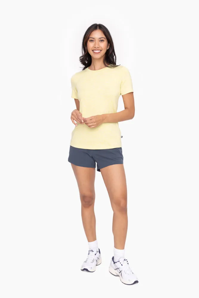 Mono B Around Town Women's Athleisure Shorts - Midnight