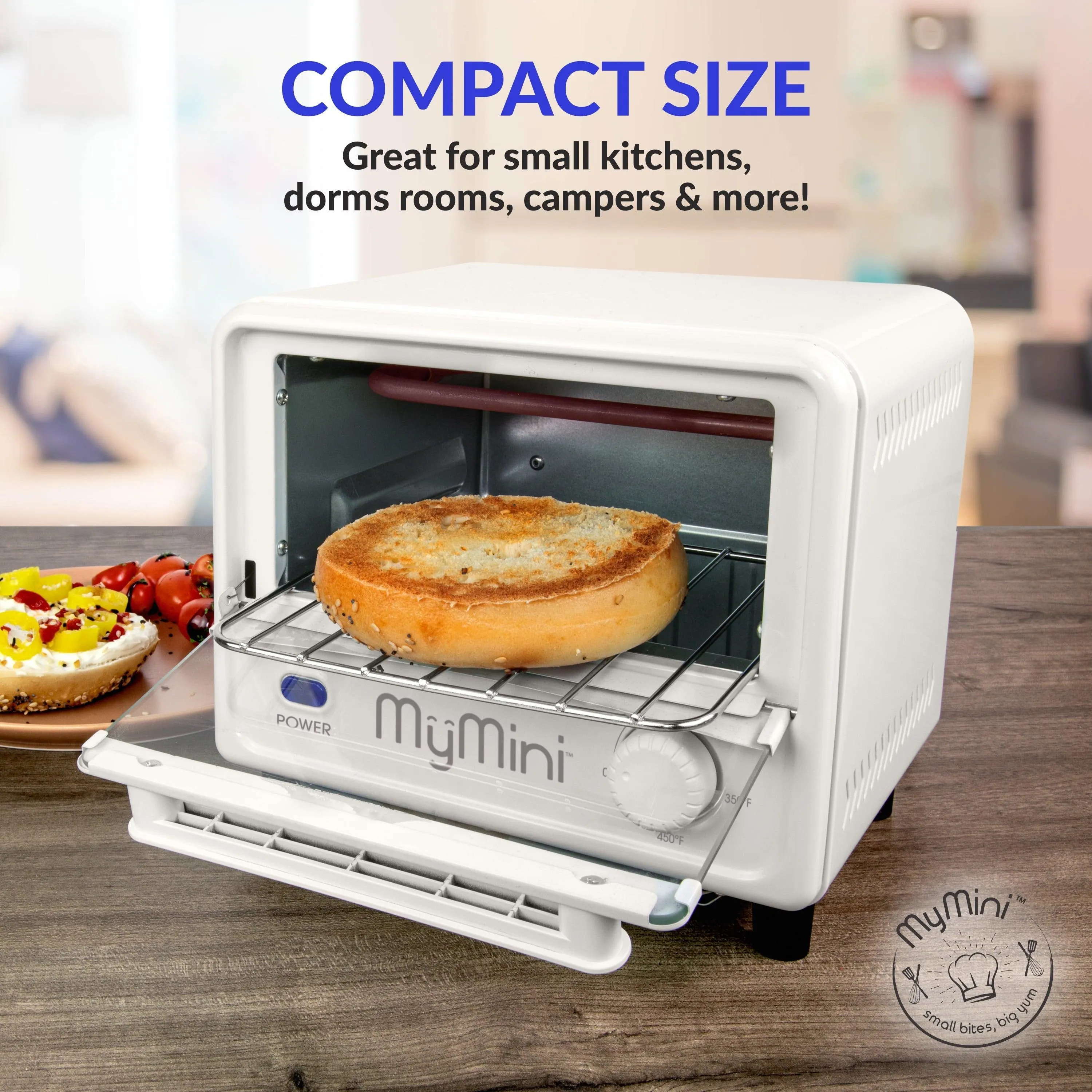 MyMini New Toaster Oven, Cream