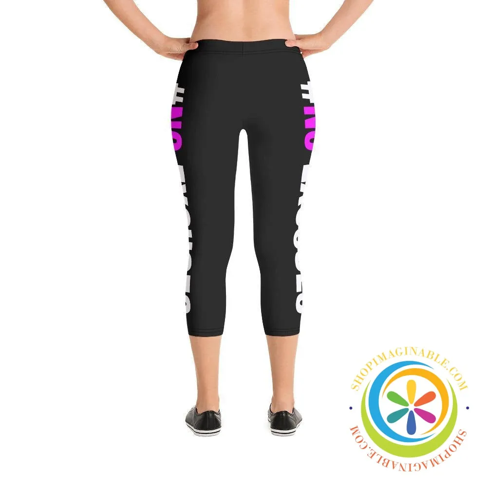 #NO EXCUSES Capri Cropped Leggings