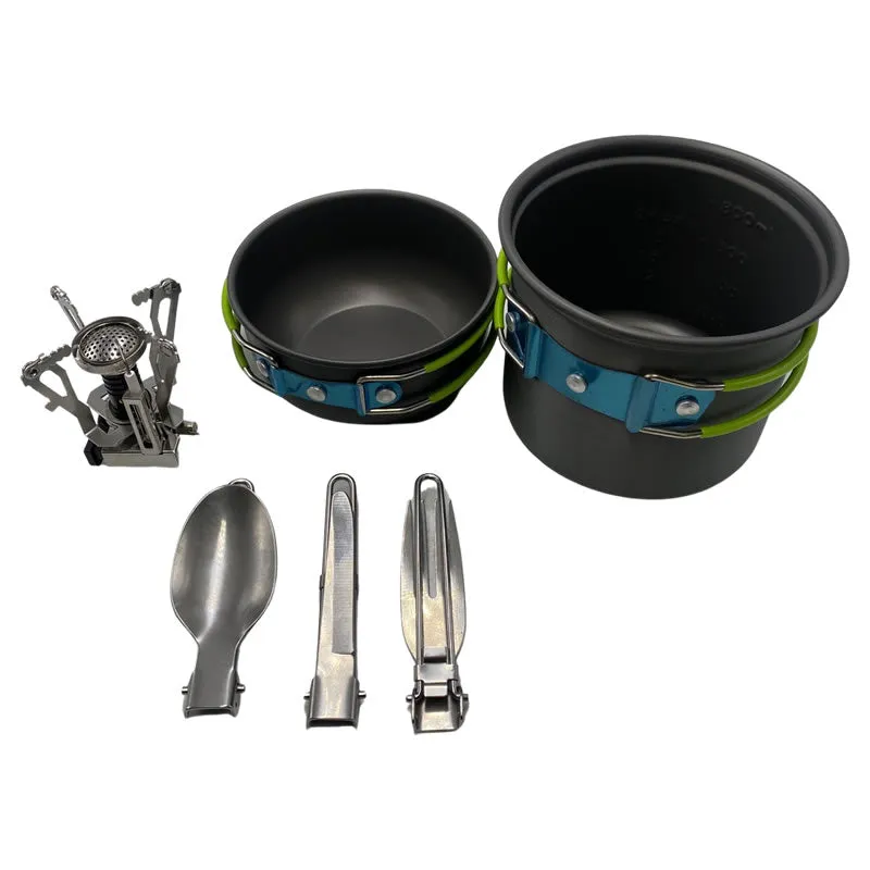 Outdoor Folding Outdoor Cooking Set Ti-61