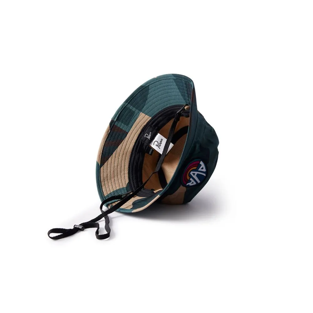 peace and sun safari hat (green)