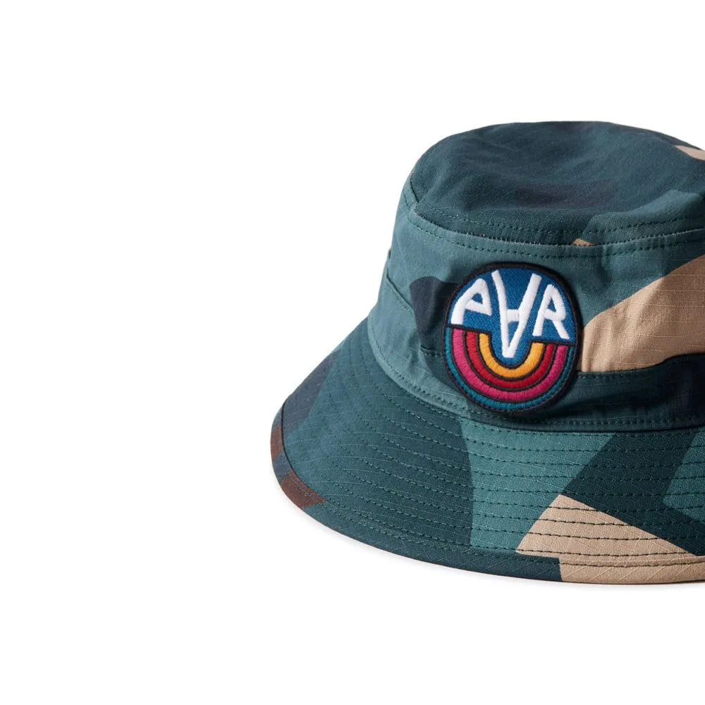 peace and sun safari hat (green)