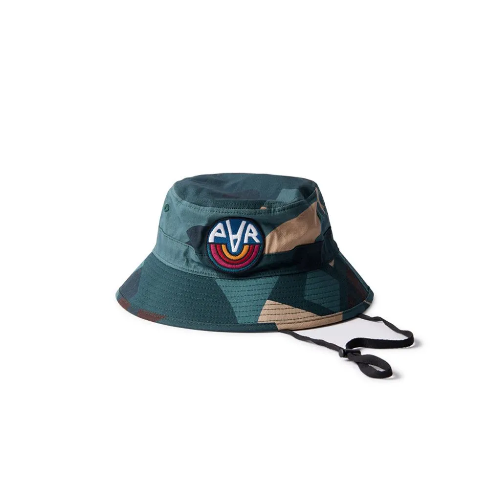 peace and sun safari hat (green)