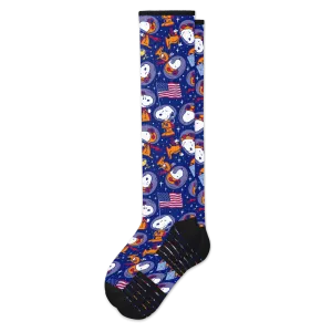 Space Snoopy Compression Socks