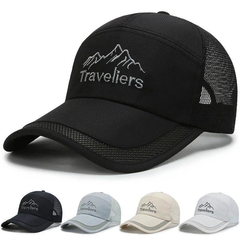 Wholesale Outdoor Mesh Breathable Sun Protection Baseball Cap