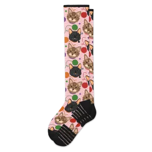 Yarn Cats Compression Socks
